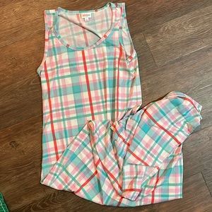 Plaid Maxi Dress